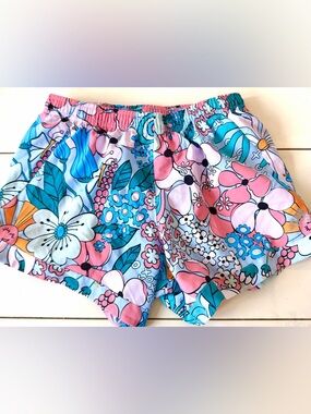 Adidas Flower Girls Shorts Size 14